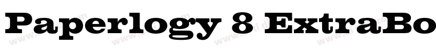 Paperlogy 8 ExtraBol字体转换 Paperlogy 8 ExtraBol字体转换